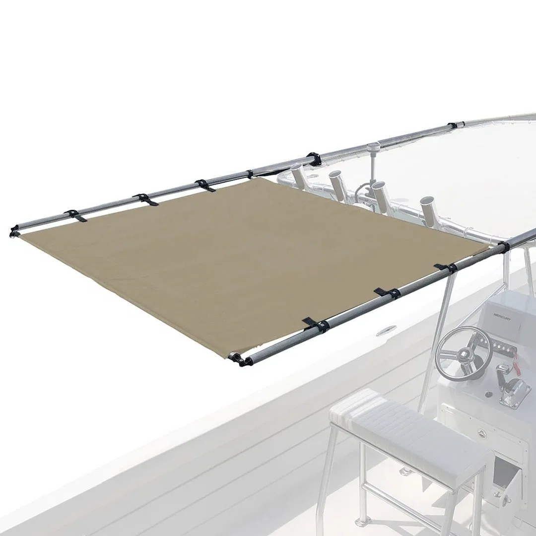 2021026261 – TAYLOR MADE Boat T-Top Shade Extension, Use Top Cover And Protect Boat Deck Aft Of T-Top From Rain And S...